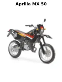 aprilia mx50 manual